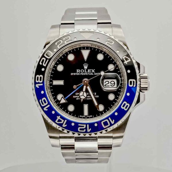 ROLEX GMT MASTER II BATMAN